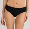 Allure Midi Brief Black (071457) -Hanro allure midi brief black 071457