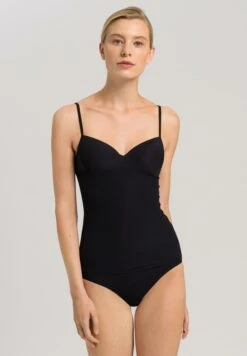 Hanro 8 Allure Padded Bra Top Black (071462)