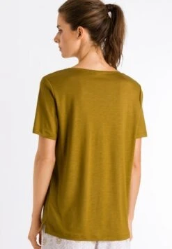 Balance Shirt Green Moss (078533) -Hanro balance shirt green moss 078533 1