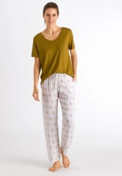 Balance Shirt Green Moss (078533) -Hanro balance shirt green moss 078533 3