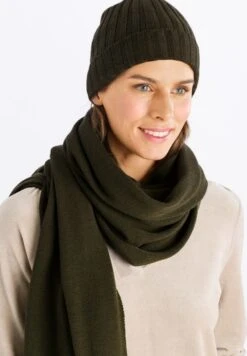 Cap Strong Olive (078550) -Hanro cap strong olive 078550 3