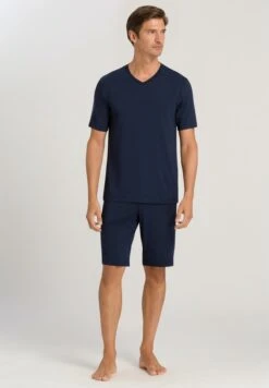 Casuals Shirt V-Neck Deep Navy (075035) 10 Casuals Shirt V-Neck Deep Navy (075035) -Hanro casuals shirt v neck deep navy 075035 2