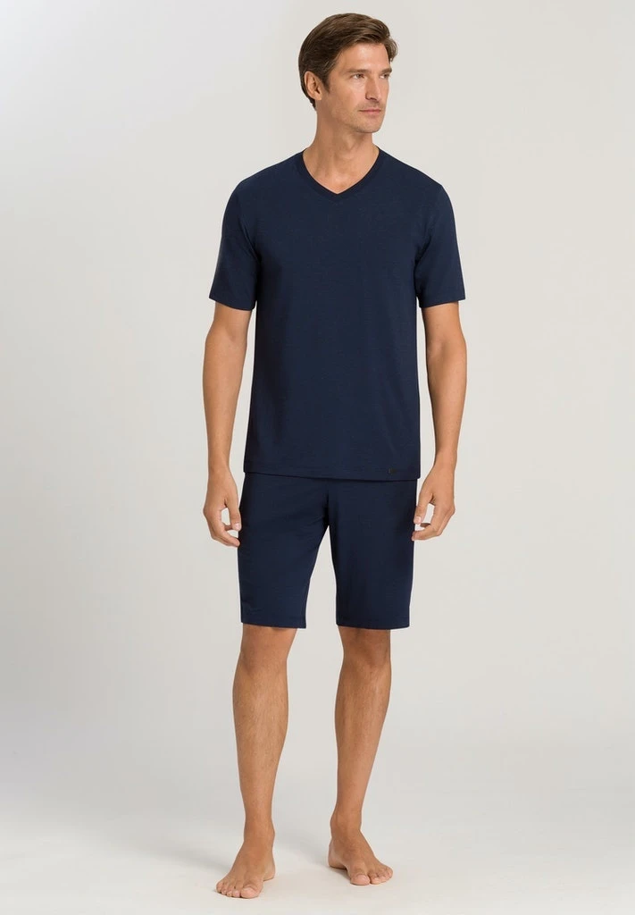 Casuals Shirt V-Neck Deep Navy (075035) 5 Casuals Shirt V-Neck Deep Navy (075035) - Afbeelding 3