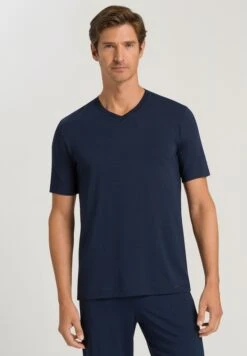 Casuals Shirt V-Neck Deep Navy (075035)