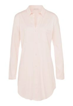 Cotton Deluxe Nightshirt Carry Chrystal Pink (077958) -Hanro cotton deluxe nightshirt carry chrystal pink 07795 3