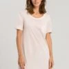 Cotton Deluxe Short Sleeve Nightdress Chrystal Pink (077953)