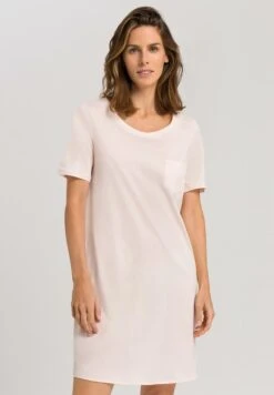 Cotton Deluxe Short Sleeve Nightdress Chrystal Pink (077953)