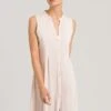 Cotton Deluxe Sleeveless Nightdress Chrystal Pink (077952) -Hanro cotton deluxe sleeveless nightdress chrystal pink 3