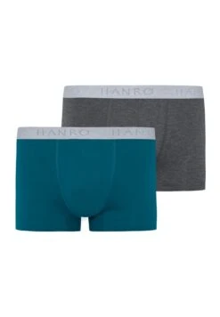 Cotton Essentials 2-Pack Deep Lagoon/Coal Melange (073078)