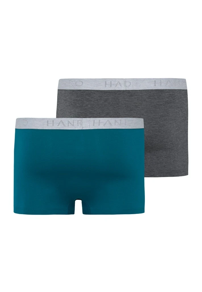 Cotton Essentials 2-Pack Deep Lagoon/Coal Melange (073078) 4 Cotton Essentials 2-Pack Deep Lagoon/Coal Melange (073078) - Afbeelding 2