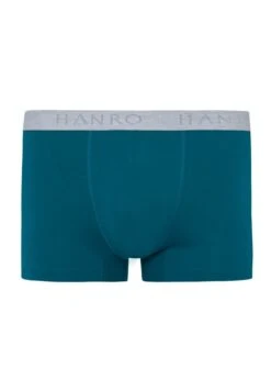 Cotton Essentials 2-Pack Deep Lagoon/Coal Melange (073078) 14 Cotton Essentials 2-Pack Deep Lagoon/Coal Melange (073078) -Hanro cotton essentials 2 pack deep lagoon coal melange 12