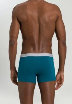 Cotton Essentials 2-Pack Deep Lagoon/Coal Melange (073078) 18 Cotton Essentials 2-Pack Deep Lagoon/Coal Melange (073078) -Hanro cotton essentials 2 pack deep lagoon coal melange 16