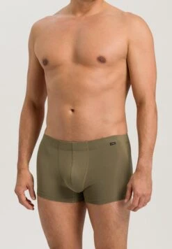 Cotton Essentials 2-Pack Dusty Green/Deep Onyx (073079) -Hanro cotton essentials 2 pack dusty green deep onyx 073 2