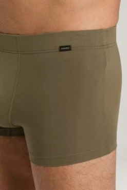 Cotton Essentials 2-Pack Dusty Green/Deep Onyx (073079) -Hanro cotton essentials 2 pack dusty green deep onyx 073 8