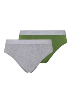 Cotton Essentials 2-Pack Grey Melange / Cactus (073075)