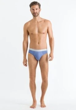 Cotton Essentials Briefs 2-Pack Barberry Spice/Forget Me Not (073075) 18 Cotton Essentials Briefs 2-Pack Barberry Spice/Forget Me Not (073075) -Hanro cotton essentials briefs 2 pack barberry spice for 6