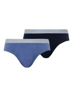 Cotton Essentials Briefs 2-Pack Clematis Blue/Deep Navy (073075)