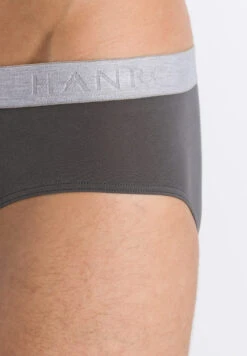 Cotton Essentials Briefs 2-Pack Concrete & Atlantic (073075) -Hanro cotton essentials briefs 2 pack concrete atlantic 8