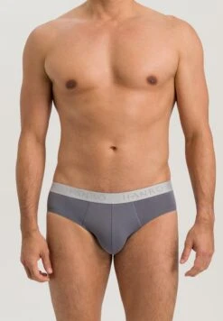 Cotton Essentials Briefs 2-Pack Dusky Green/Deep Onyx (073075) -Hanro cotton essentials briefs 2 pack dusky green deep o 2