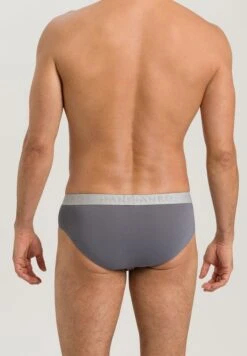 Cotton Essentials Briefs 2-Pack Dusky Green/Deep Onyx (073075) -Hanro cotton essentials briefs 2 pack dusky green deep o 4