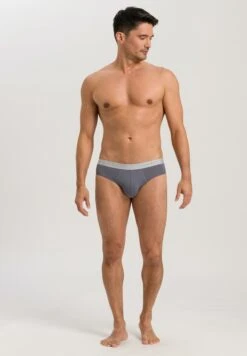 Cotton Essentials Briefs 2-Pack Dusky Green/Deep Onyx (073075) -Hanro cotton essentials briefs 2 pack dusky green deep o 6