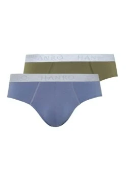 Cotton Essentials Briefs 2-Pack Labradorblue/Moss (073075)