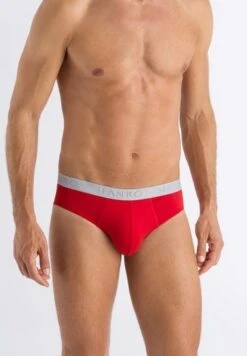 Cotton Essentials Briefs 2-Pack Midnight/Amaryllis (073075) -Hanro cotton essentials briefs 2 pack midnight amaryllis 2