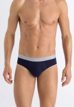 Cotton Essentials Briefs 2-Pack Midnight/Amaryllis (073075) -Hanro cotton essentials briefs 2 pack midnight amaryllis 3