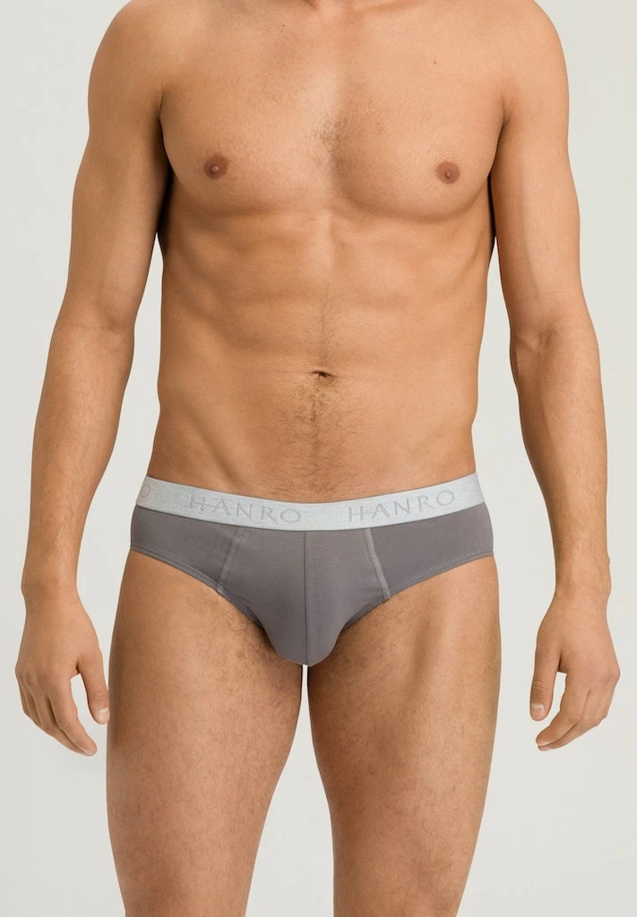 Cotton Essentials Briefs 2-Pack Red Ochre/Fresh Grey (073075) 4 Cotton Essentials Briefs 2-Pack Red Ochre/Fresh Grey (073075) - Afbeelding 2