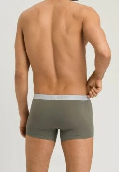 Cotton Essentials Pants 2-Pack Antique Green/Ebony (073078) -Hanro cotton essentials pants 2 pack antique green ebony 2