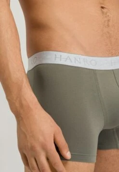 Cotton Essentials Pants 2-Pack Antique Green/Ebony (073078) -Hanro cotton essentials pants 2 pack antique green ebony 5