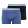 Cotton Essentials Pants 2-Pack Clematis Blue/Deep Navy (073078) -Hanro cotton essentials pants 2 pack clematis blue deep
