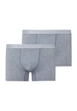 Cotton Essentials Pants 2-Pack Light Melange (073078) -Hanro cotton essentials pants 2 pack light melange 07307 4