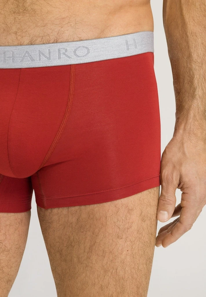 Cotton Essentials Pants 2-Pack Red Ochre/Fresh Grey (073078) 8 Cotton Essentials Pants 2-Pack Red Ochre/Fresh Grey (073078) - Afbeelding 6