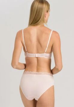 Cotton Lace Light Padded Bra Powder (072433) -Hanro cotton lace light padded bra powder 072433 1
