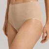 Cotton Seamless Maxi Brief Beige (071625) -Hanro cotton seamless maxi brief beige 071625