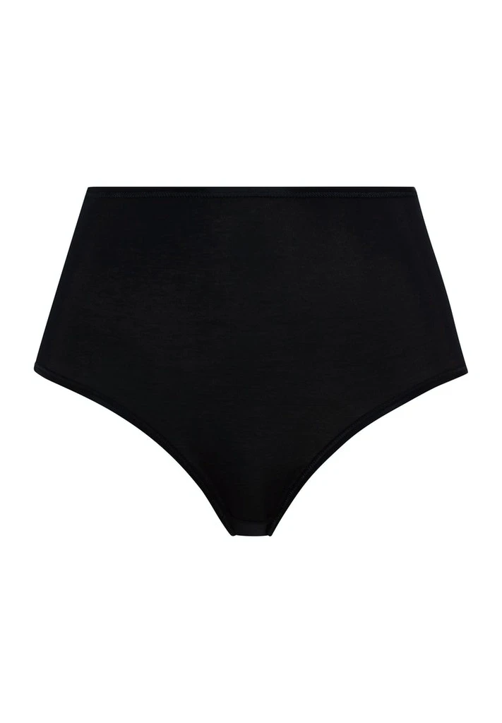 Cotton Seamless Maxi Brief Black (071625) 5 Cotton Seamless Maxi Brief Black (071625) - Afbeelding 3
