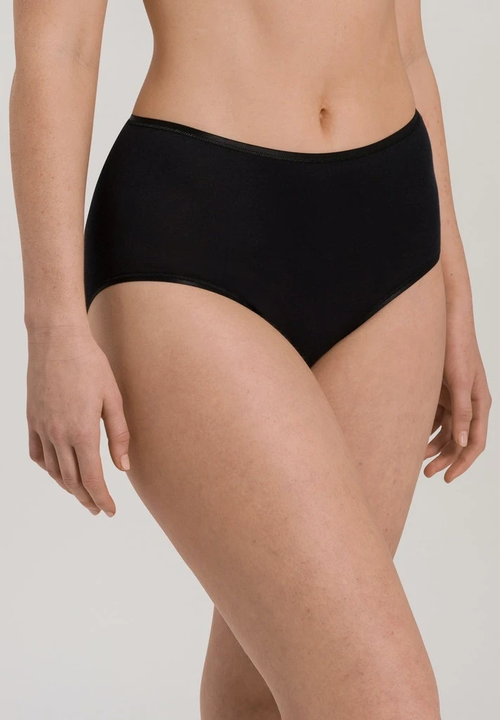 Cotton Seamless Maxi Brief Black (071625) 3 Cotton Seamless Maxi Brief Black (071625)