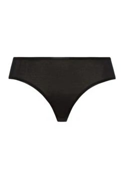 Cotton Seamless Midi Brief Black (071626) -Hanro cotton seamless midi brief black 071626 2