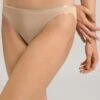 Cotton Seamless Mini Brief Beige (071624) -Hanro cotton seamless mini brief beige 071624