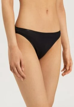 Cotton Seamless Mini Brief Black (071624)