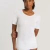 Cotton Seamless Shirt White (071630) 2 Cotton Seamless Shirt White (071630) -Hanro cotton seamless shirt white 071630