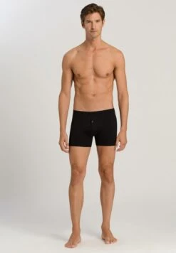 Cotton Sensation Shortleg Pants Black (073063) -Hanro cotton sensation shortleg pants black 073063 2