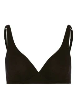 Cotton Sensation Soft Cup Bra Black (071387) -Hanro cotton sensation soft cup bra black 071387 2