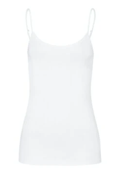 Cotton Sensation Spaghetti Top Black (071412) -Hanro cotton sensation spaghetti top black 071412 5