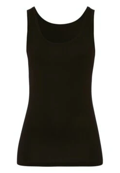 Cotton Sensation Top Black (071406) -Hanro cotton sensation top black 071406 2