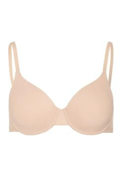 Cotton Sensation U/Wire Bra Beige (071363) -Hanro cotton sensation u wire bra beige 071363 2