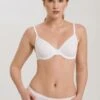 Cotton Sensation U/Wire Bra White (071363) -Hanro cotton sensation u wire bra white 071363