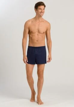 Cotton Sporty Boxer Midnight Navy (073505) -Hanro cotton sporty boxer midnight navy 073505 2