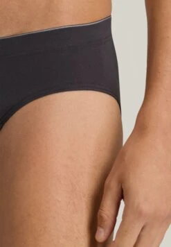 Cotton Superior Brief Coal Grey (073085) -Hanro cotton superior brief coal grey 073085 2